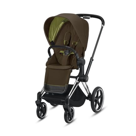 Poussette PRIAM Chrome Black Khaki Green CYBEX