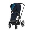 Poussette PRIAM Chrome Black Nautical Blue CYBEX