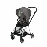 Poussette MIOS Chrome Black Soho Grey 2022