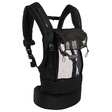 Porte bebe PHYSIOCARRIER coton noir poche anthracite LOVE RADIUS - 4