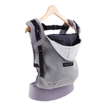 Porte-bébé Hoodie Carrier Gris Flanelle