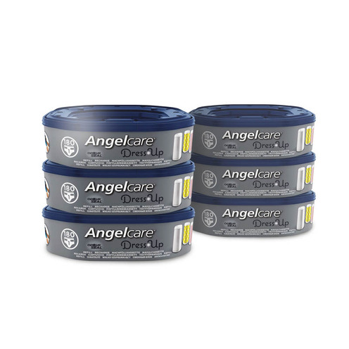 Angelcare Pack de 12 Recharges pour Poubelle à Couches