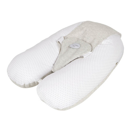 Achetez Coussin d'allaitement multirelax évolutif gris étoiles