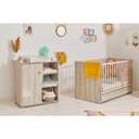 Chambre duo Lit 70x140 + commode FOREST BEBE9 CREATION