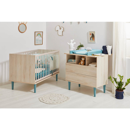 Chambre Duo Lit 60x1 Commode Opaline Bleu Vente En Ligne De Chambre Bebe Bebe9 Chambre Duo Lit 60x1 Commode Opaline Bleu Vente En Ligne De Chambre Bebe Bebe9