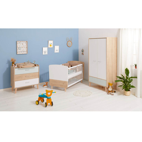 Chambre Trio Lit 70x140 Commode Armoire Zelie Vente En Ligne De Chambre Bebe Bebe9