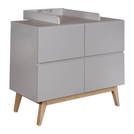 Commode 4 tiroirs TRENDY Griffin Grey QUAX - 8