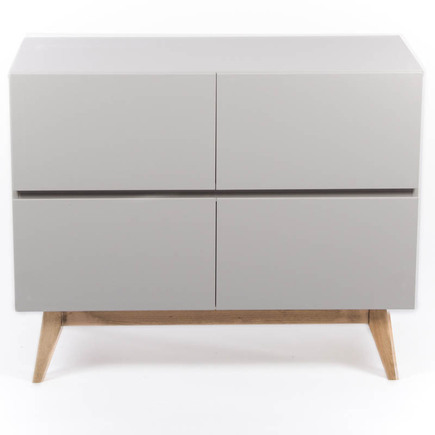 Commode 4 tiroirs TRENDY Griffin Grey QUAX