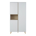 Armoire 3 portes LOFT Blanc