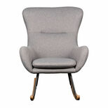 Chaise à bascule Rocking Chair Basic Dark Grey