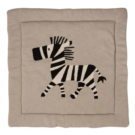 Tapis de jeu / parc TRICOT Zebra QUAX