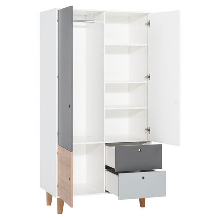 Armoire 2 portes Safran CONCEPT VOX - 2