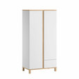 Chambre ALTITUDE lit 70x140+commode+armoire Blanc VOX - 5
