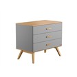 Chambre DUO NAUTIS lit 70x140 commode gris VOX - 3