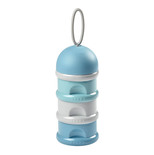 Boite doseuse de lait empilable Bleu