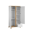 Chambre ALTITUDE lit 70x140+commode+armoire Blanc VOX - 6