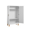 Chambre TRIO lit 60x120 commode armoire LOUNGE Blanc VOX - 2