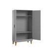 Chambre TRIO lit 60x120 commode armoire LOUNGE Gris VOX - 2