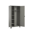 Armoire 2 portes SIMPLE Gris VOX - 2