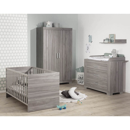 Chambre Lit 70x140 Commode Armoire Hauke Grise Vente En Ligne De Bebe9 Chambre Lit 70x140 Commode Armoire Hauke Grise Vente En Ligne De Bebe9