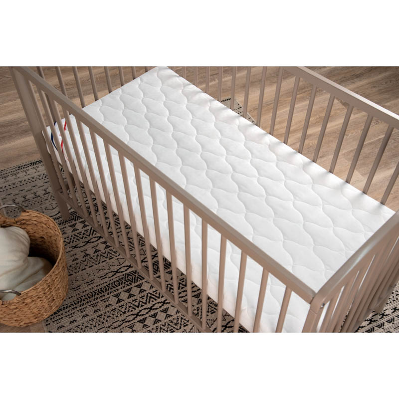 Matelas bebe 60X120 HERMES mousse, Epaisseur 11 CM, Respirante et  Dehoussable. Fermete ideale pour les enfants