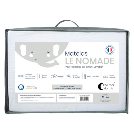 Matelas De Voyage 60x1 Le Nomade Vente En Ligne De Chambre Bebe Bebe9 Matelas De Voyage 60x1 Le Nomade Vente En Ligne De Chambre Bebe Bebe9