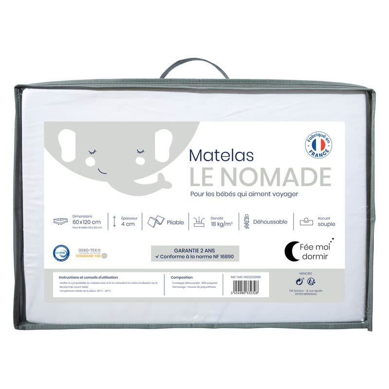 Matelas De Voyage 60x1 Le Nomade Vente En Ligne De Chambre Bebe Bebe9 Matelas De Voyage 60x1 Le Nomade Vente En Ligne De Chambre Bebe Bebe9