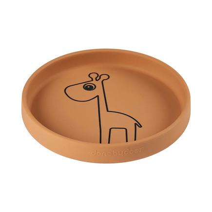 Assiette silicone Raffi DONE BY DEER