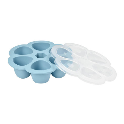 Belle Vous Lot de 2 Bac Congelation Silicone Bebe avec Couvercle  Transparent - Bac Glacon Bebe 9 x 30 ml - Moule a Glacon Silicone Empilable  pour Purée de Fruit, Lait Maternel