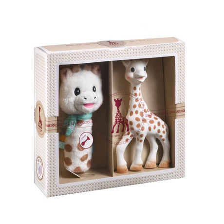 Coffret Naissance Sophie La Girafe Avec Hochet Pouet Vente En Ligne De Cadeaux De Naissance Bebe9