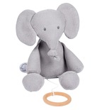Doudou musical tricot gris 32 cm TEMBO