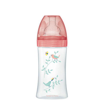 Biberon 270ml débit Moyen SENSATION+ JARDIN DODIE