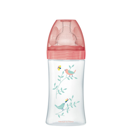 Biberon 270ml débit Moyen SENSATION+ JARDIN DODIE