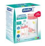 Kit de 2 biberons 270ml débit Moyen SENSATION+ JARDIN