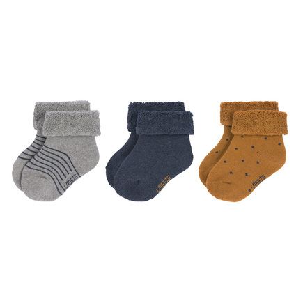 Lot De 3 Chaussettes Bebe Gots Bleu 12 14 Vente En Ligne De Linge De Lit Bebe Bebe9