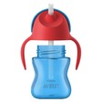 Tasse à paille 200 ml Bleu/Rouge AVENT - 2