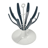 Egoutte Biberon pliable Flower  blue