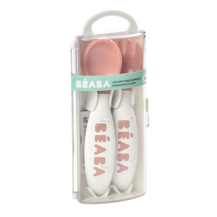 Set de 2 couverts ergo 2ème âge nude BEABA - 2