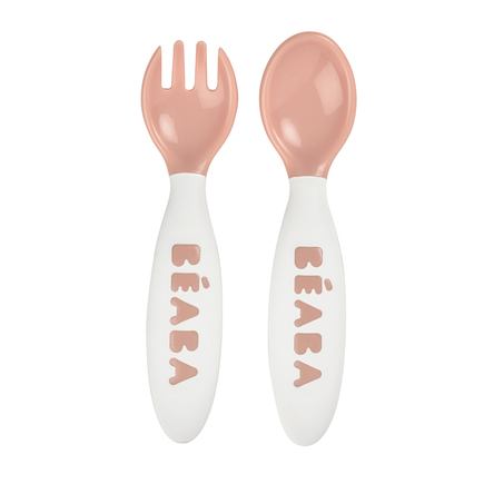 Set de 2 couverts ergo 2ème âge nude BEABA