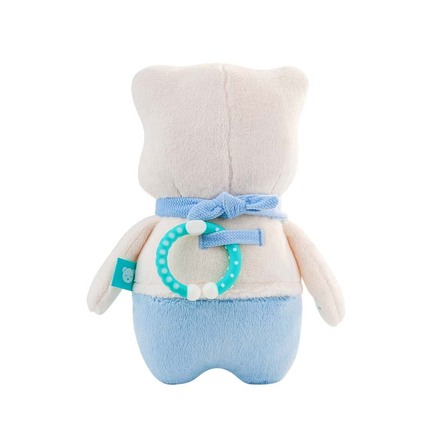 Parure de bain pour b/éb/é rose Motif Famille Nounours
