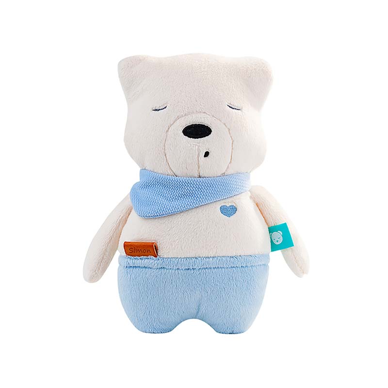 Parure de bain pour b/éb/é rose Motif Famille Nounours