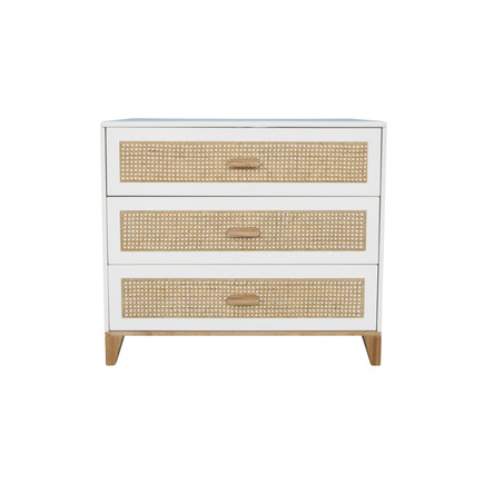 Chambre DUO Lit 70x140 Commode NAMI Neige THEO - 3