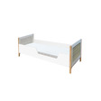 Chambre DUO Lit 70x140 Commode OCEANIA Neige THEO - 2