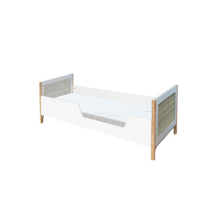 Chambre DUO Lit 70x140 Commode OCEANIA Neige THEO - 2
