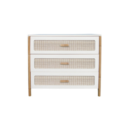 Chambre DUO Lit 70x140 Commode OCEANIA Neige THEO - 6