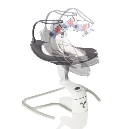 Babymoov Balancelle éléctrique bébé Swoon Motion Zinc - Assise rotative  360° - 5 vitesses de balancement - Réducteur nouveau-né & Arche de jeux  inclus - 8 Berçeuses : : Jeux vidéo