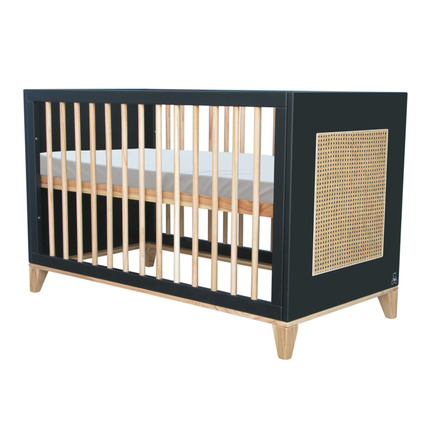 Lit Evolutif 60x1 Cannage Rotin Nami Onyx Vente En Ligne De Chambre Bebe Bebe9 Lit Evolutif 60x1 Cannage Rotin Nami Onyx Vente En Ligne De Chambre Bebe Bebe9