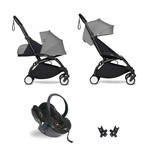 Poussette YOYO² Pack 0+, 6+ Gris Cadre Noir Car seat YOYO