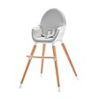 Chaise haute évolutive FINI Gris KINDERKRAFT - 8