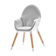 Chaise haute évolutive FINI Gris KINDERKRAFT - 6